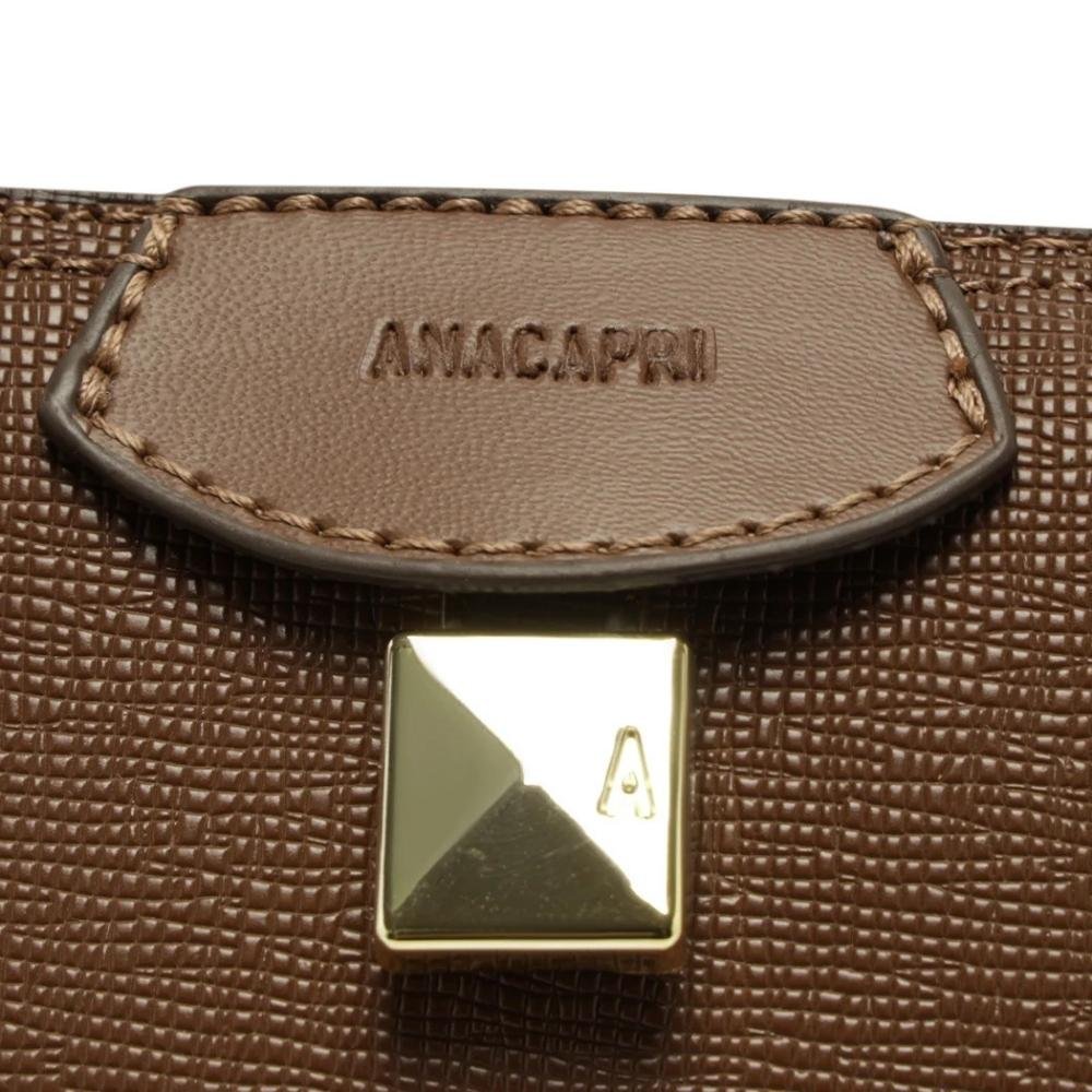 BOLSA ANACAPRI FEMININA BOWLING BAG C500162035 Marrom 5