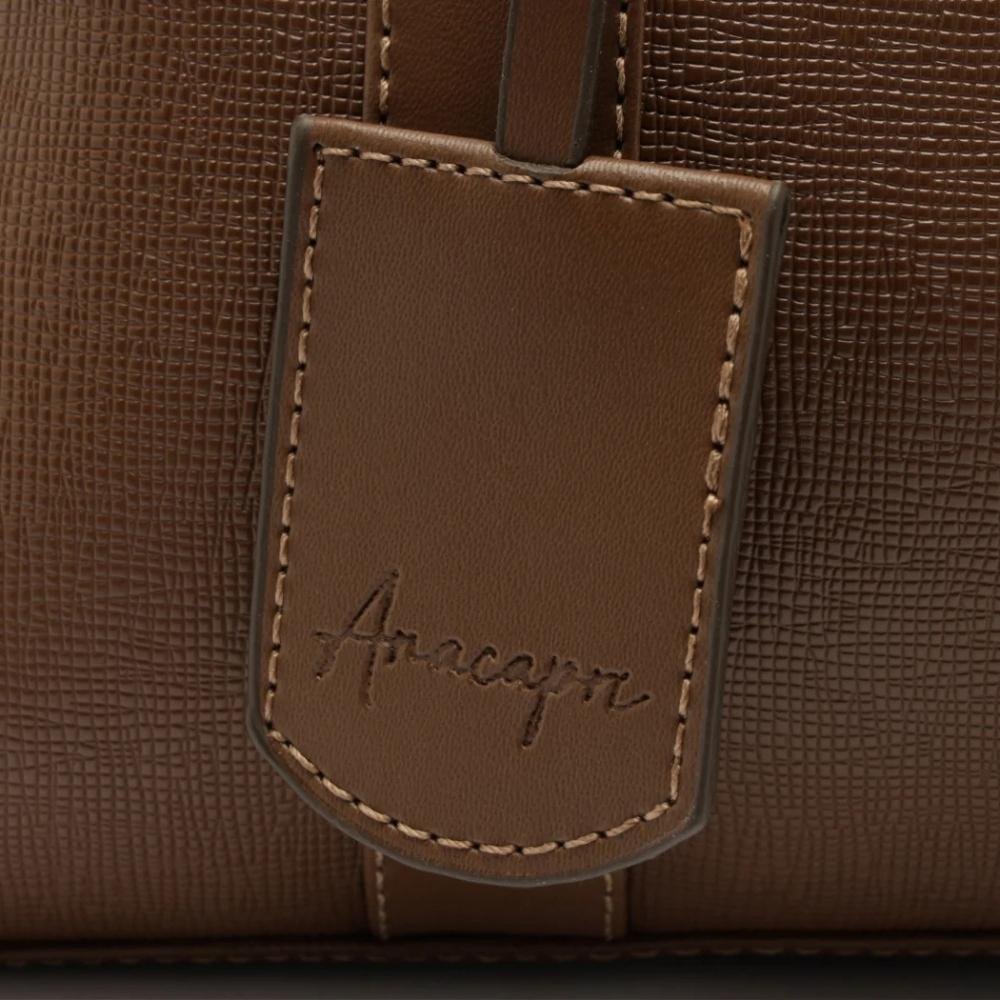 BOLSA ANACAPRI FEMININA BOWLING BAG C500162035 Marrom 6