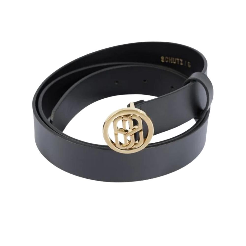 CINTO SCHUTZ COURO MEDIO FEMININO S430020015 Preto 2