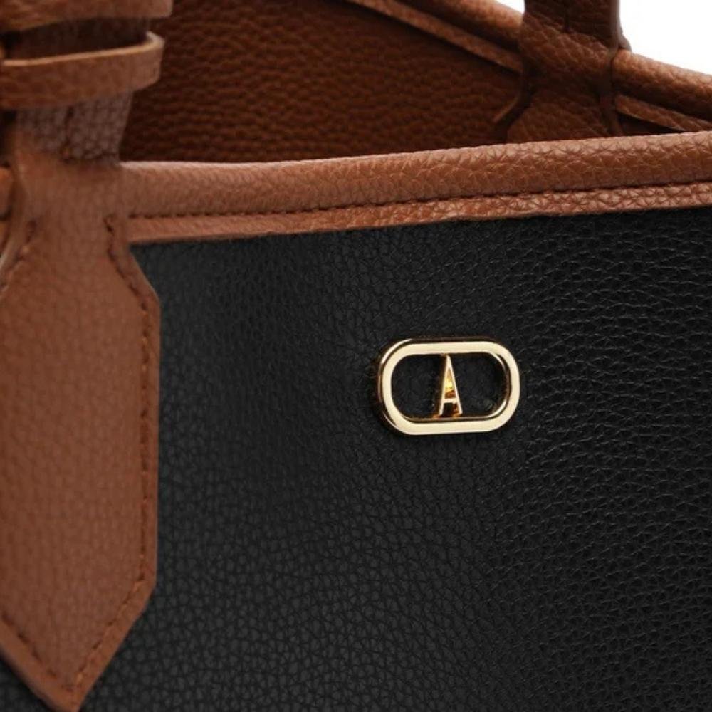 BOLSA ANACAPRI FEMININA SHOPPING DUPLA FACE C500360082 Marrom 6