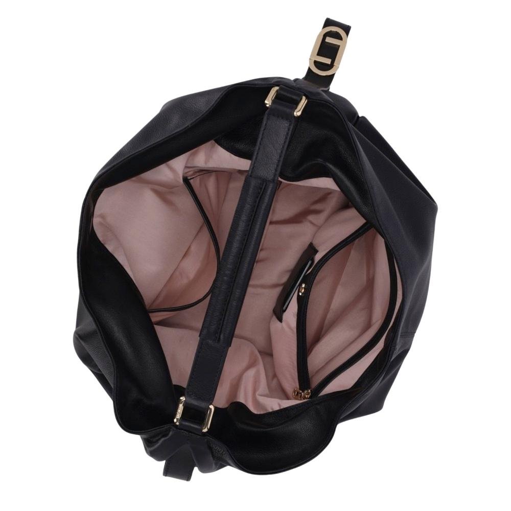 BOLSA LUZ DA LUA FEMININA HOBO SAARA 2000833 Preto 4
