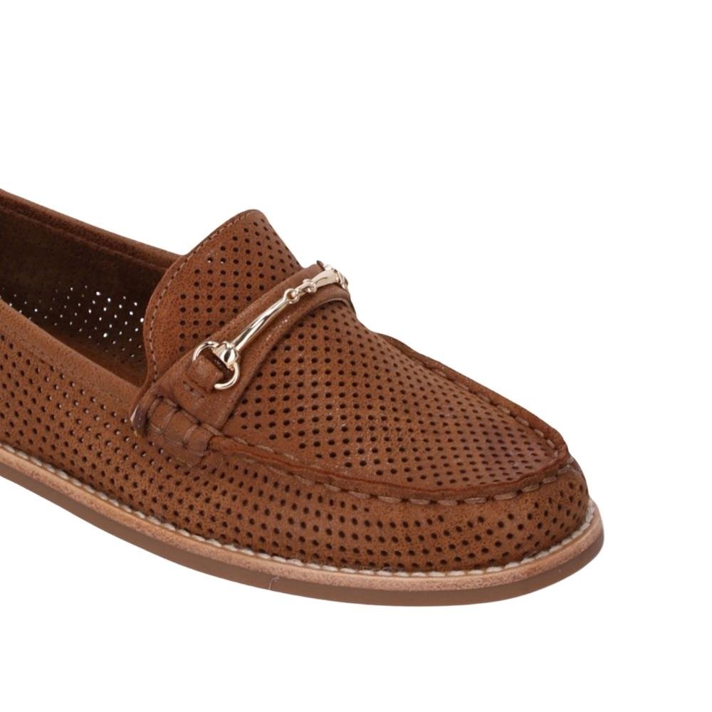 SAPATO LUZ DA LUA MOCASSIM FEMININO ARENITO 60850005 Marrom 4