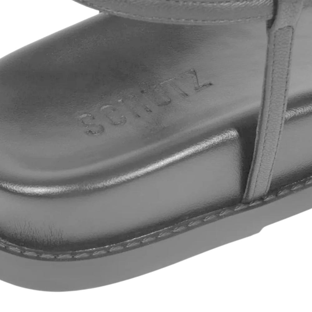 SANDÁLIA PAPETE SCHUTZ COURO FEMININO S215640464 Preto 5