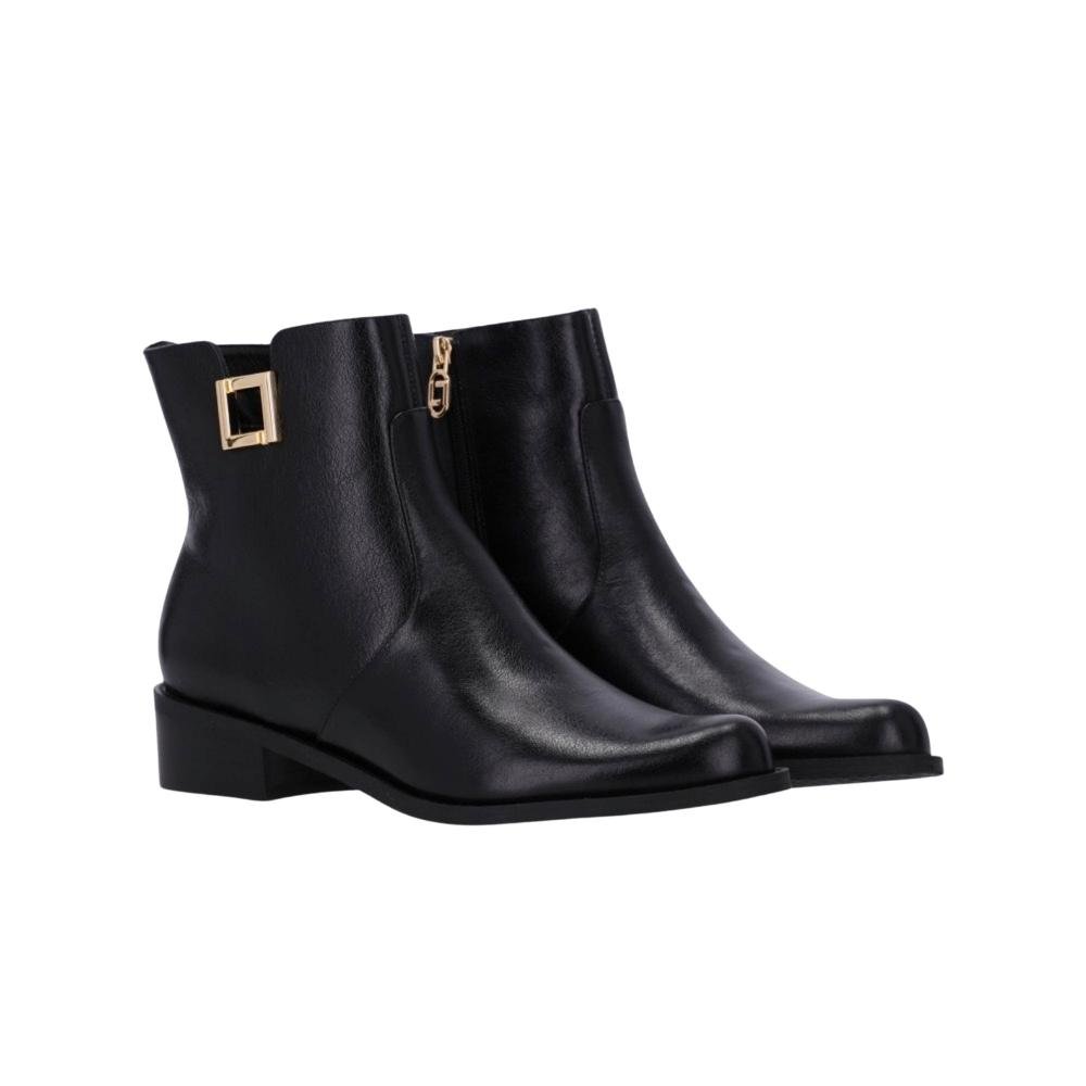 BOTA LUZ DA LUA CANO CURTO ATACAMA FEMININO 52460030 Preto 2