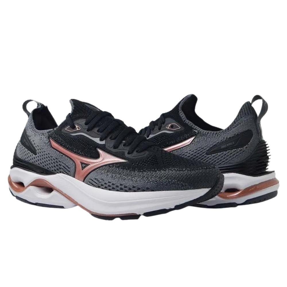 TÊNIS MIZUNO MIRAI 8 FEMININO 101140140/1 Preto 4