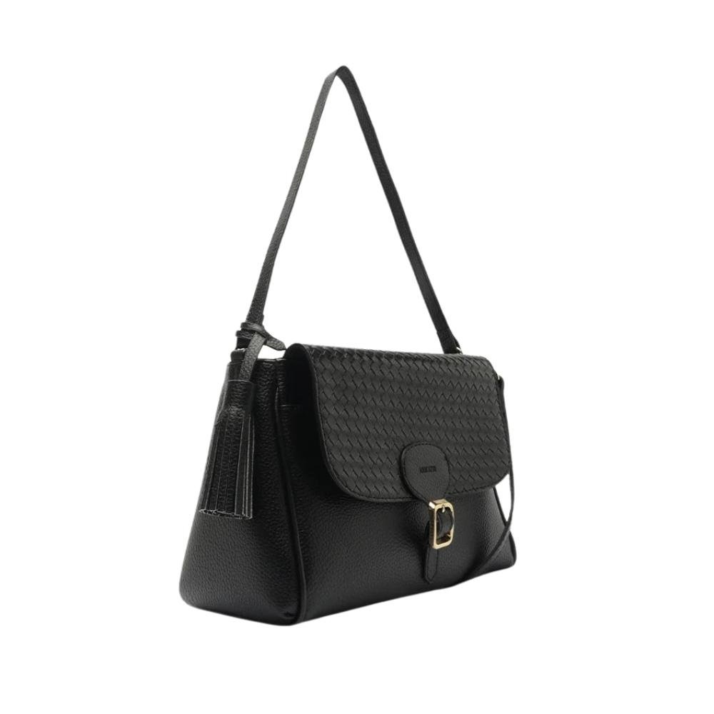 BOLSA ANACAPRI TOTE TASSEL FEMININO C500020233 Preto 2