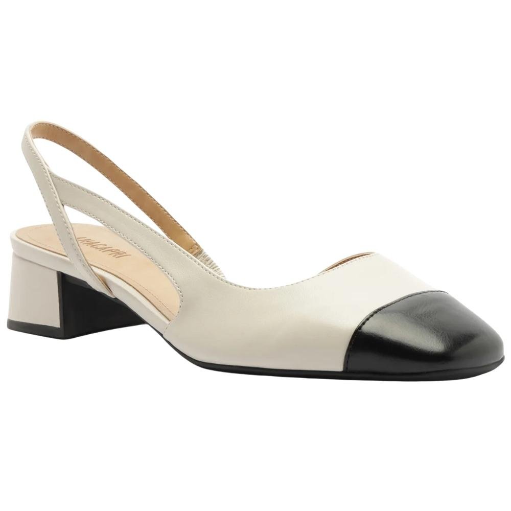 SAPATO ANACAPRI SLINGBACK FEMININO C306890007 Branco 2
