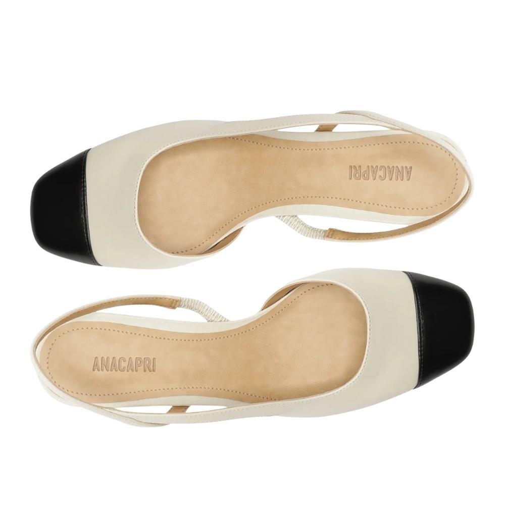 SAPATO ANACAPRI SLINGBACK FEMININO C306890007 Branco 3