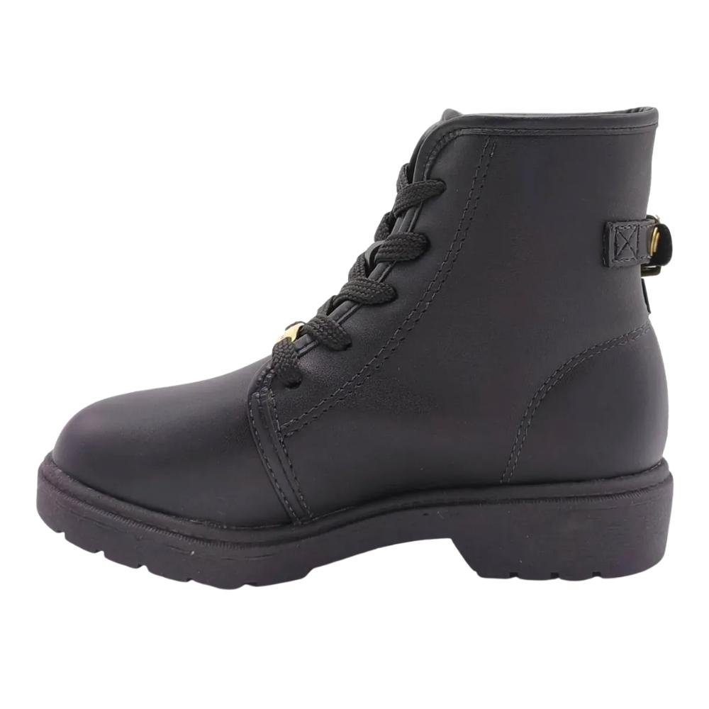 BOTA MOLEKINHA COTURNO INFANTIL MENINA 2164.144 Preto 2