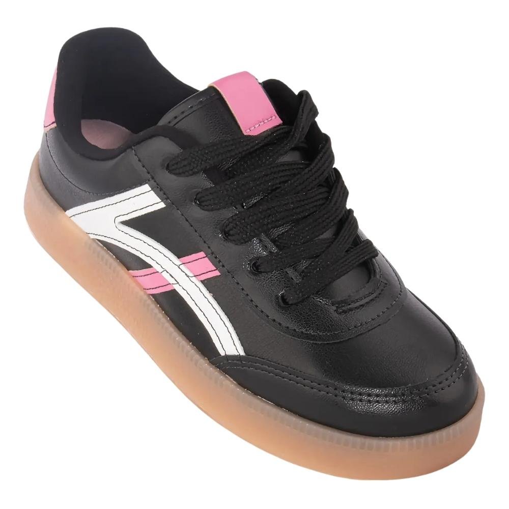TÊNIS MOLEKINHA INFANTIL MENINA 2582.103 Preto 2