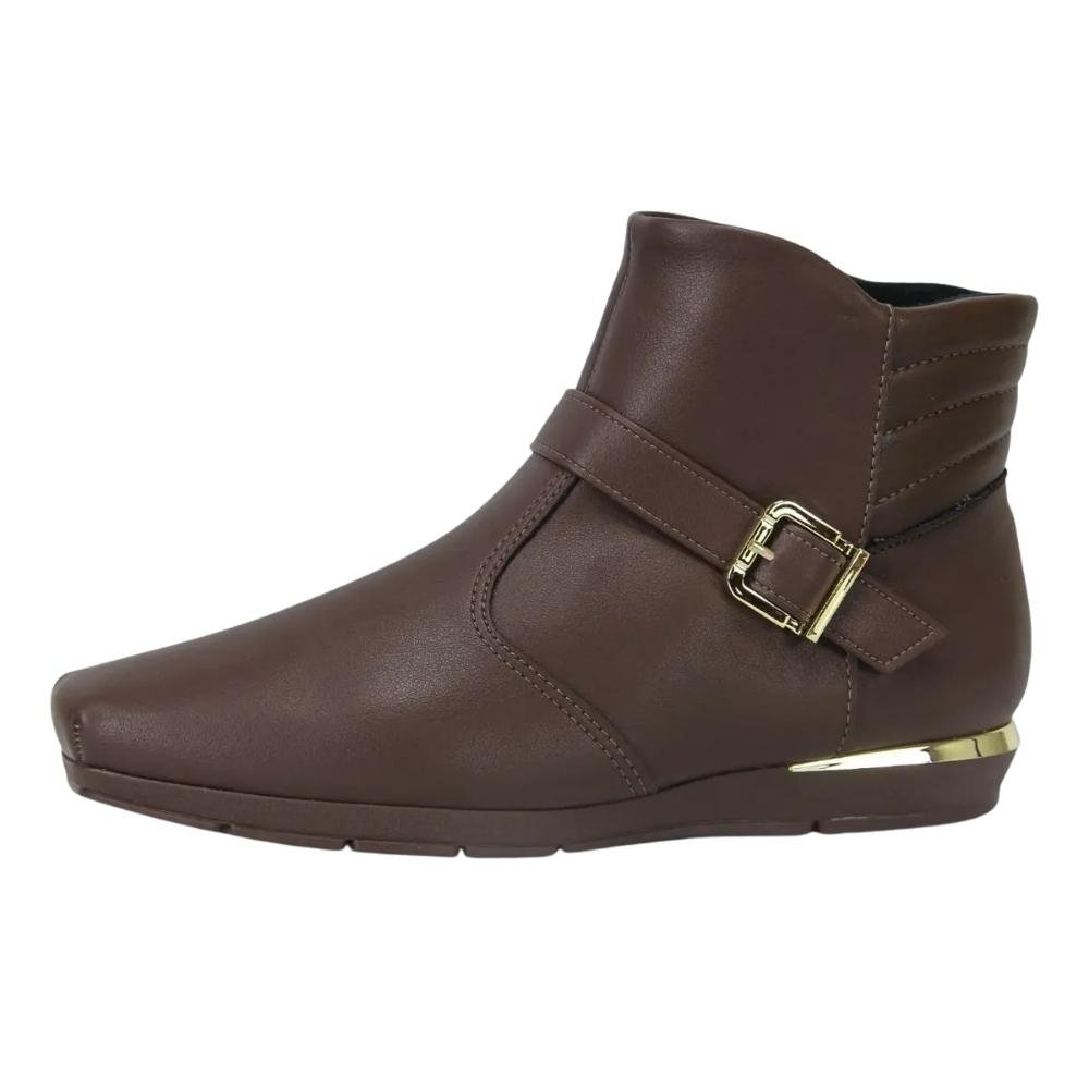 BOTA PICCADILLY CANO CURTO FEMININO 147332 Marrom 2