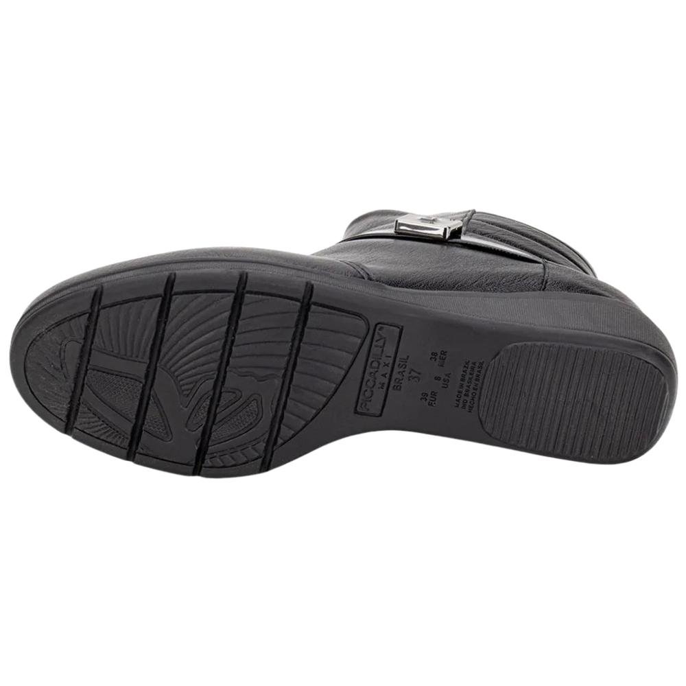 BOTA PICCADILLY CANO CURTO FEMININO 117135 Preto 5