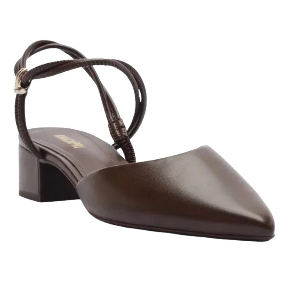 SAPATO ANACAPRI SLINGBACK FEMININO C307050023 Marrom 2