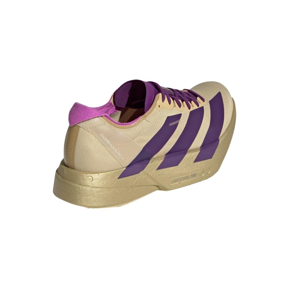 TÊNIS ADIDAS ESPORTIVO FEMININO ADIZERO ADIOS PRO 4 JR7416 Bege 4