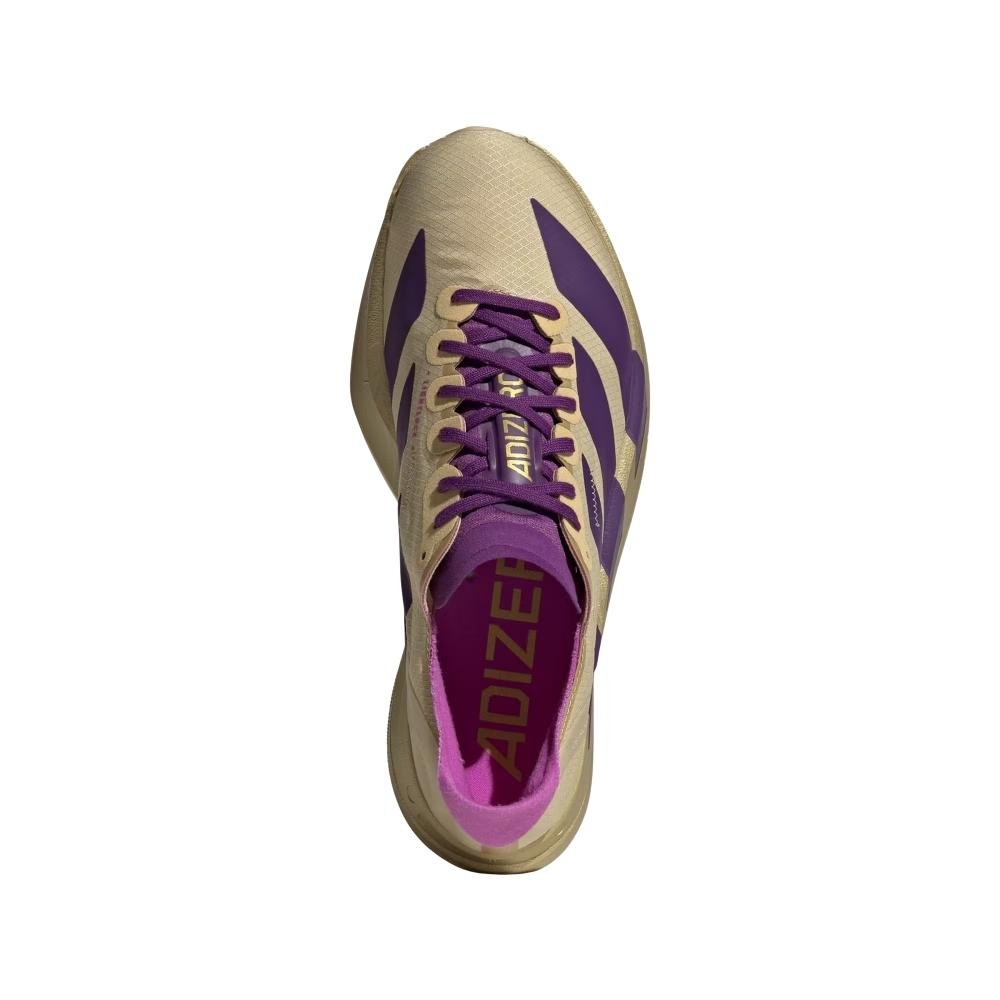 TÊNIS ADIDAS ESPORTIVO FEMININO ADIZERO ADIOS PRO 4 JR7416 Bege 5