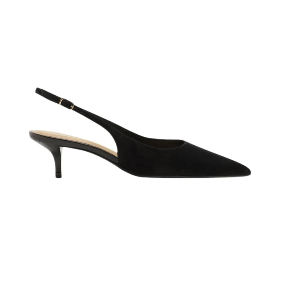 SAPATO AREZZO SLINGBACK NOBUCK FEMININO A138080003