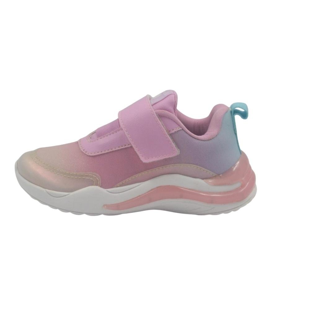 TÊNIS PAMPILI 683 SPK 35 C/LED INFANTIL MENINA 683.009 Rosa 2