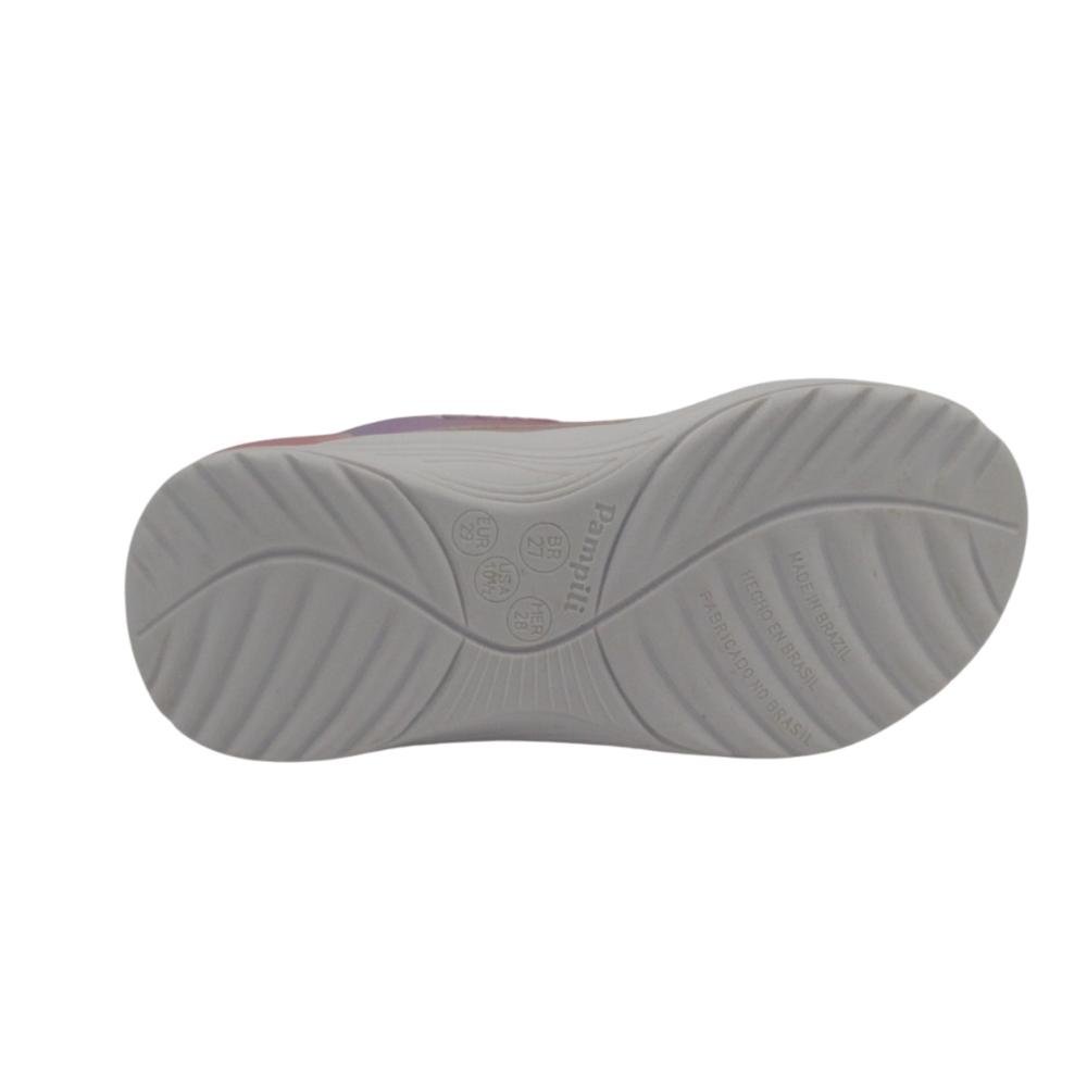 TÊNIS PAMPILI 683 SPK 35 C/LED INFANTIL MENINA 683.009 Rosa 5