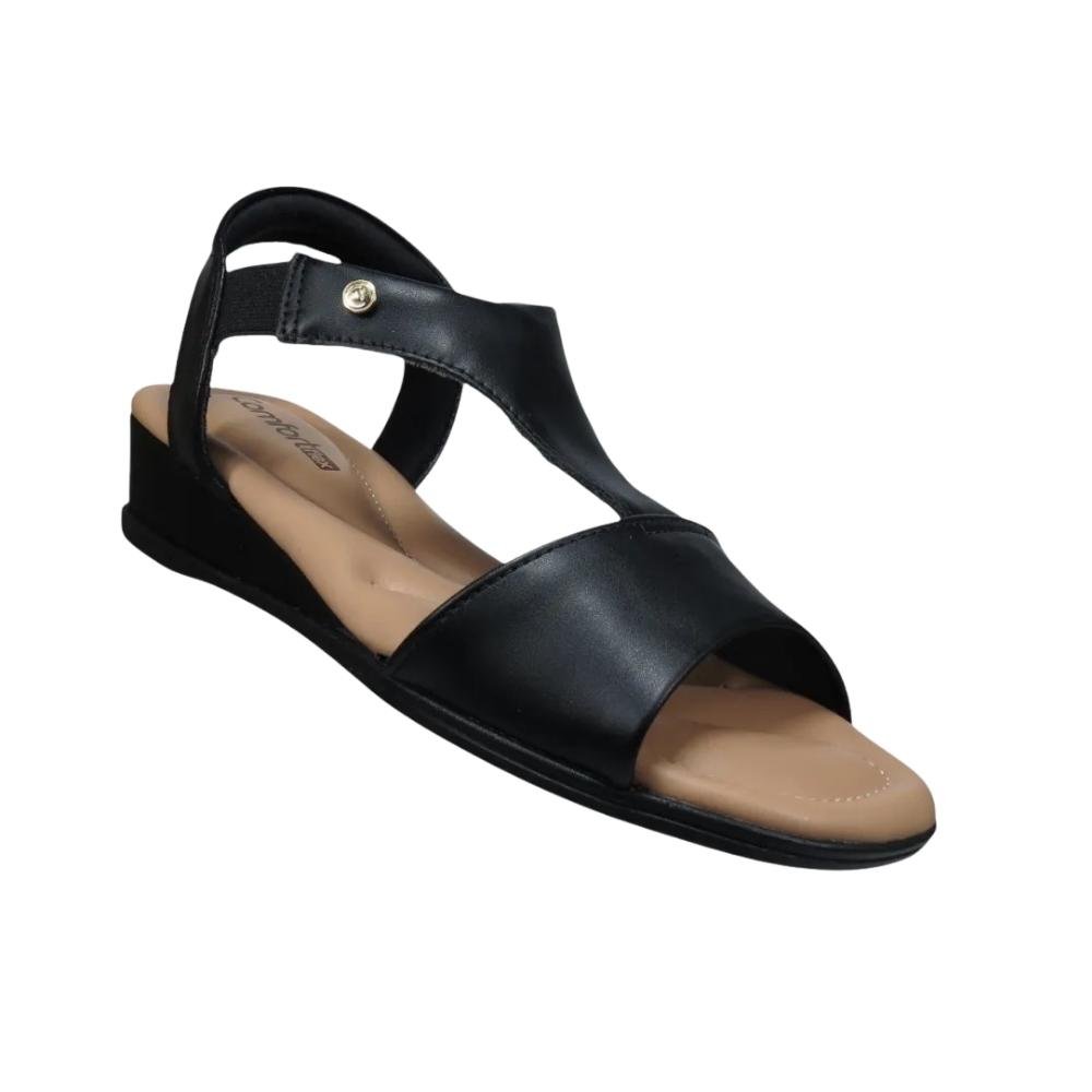 SANDÁLIA FEMININA COMFORTFLEX 2470403 Preto 2