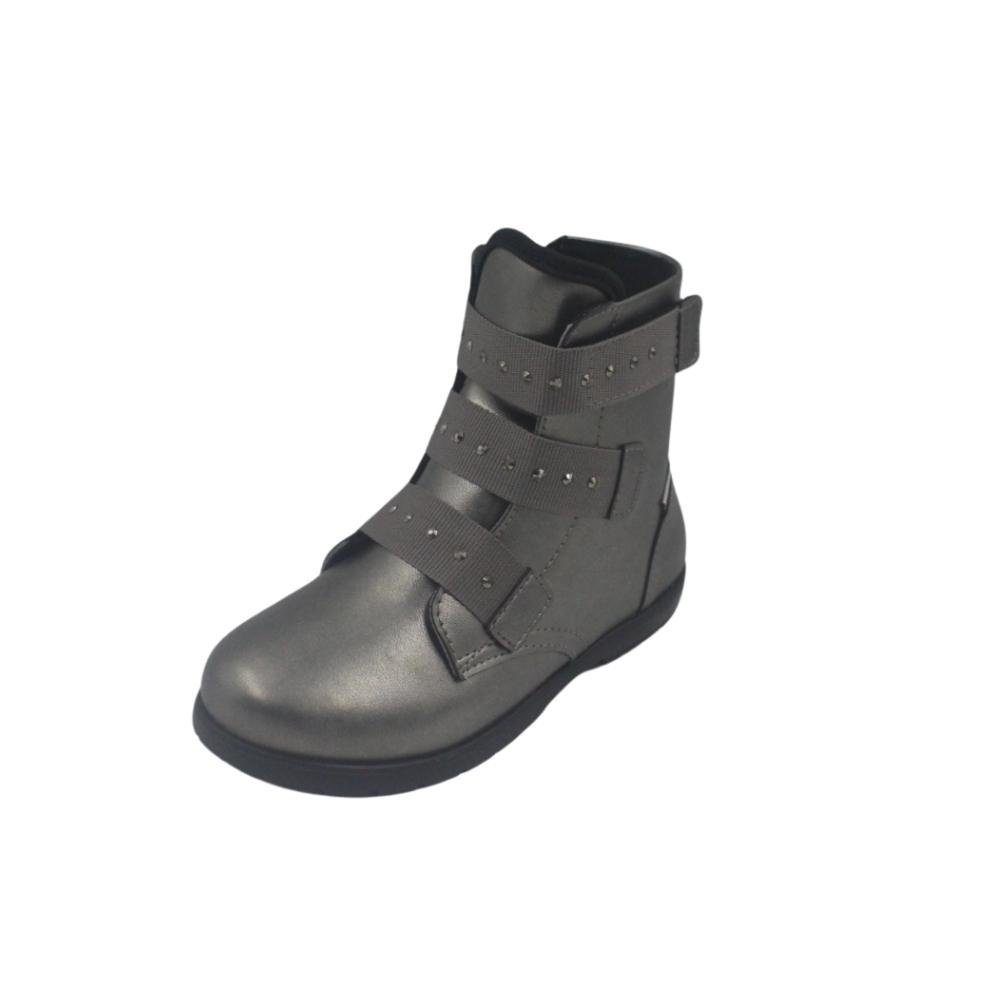 BOTA PAMPILI RUBI INFANTIL MENINA 141.052 Cinza 3