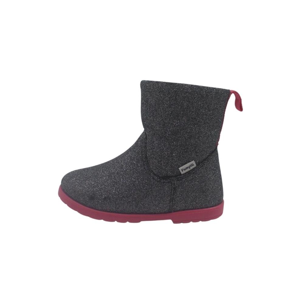 BOTA PAMPILI RUBI INFANTIL MENINA 141.065 Preto 2