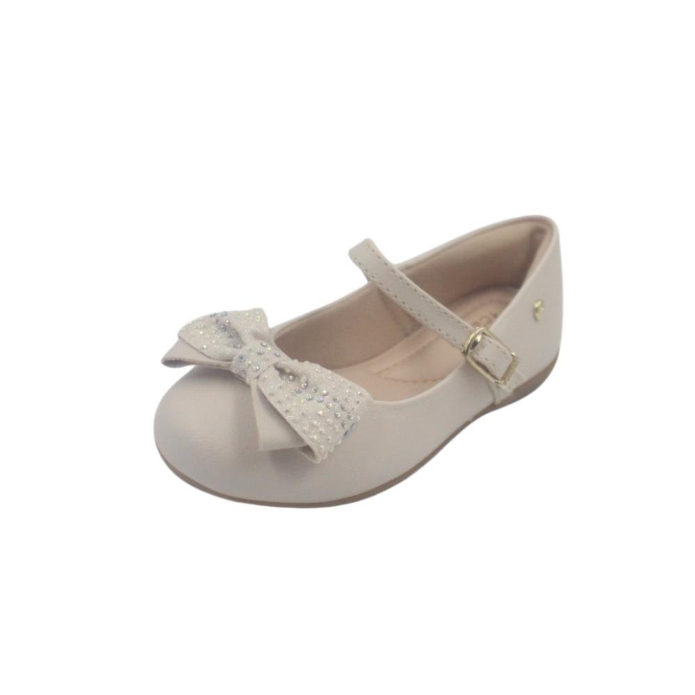 SAPATILHA PAMPILI 188 BAILARINA INFANTIL MENINA 188.565 Bege 2