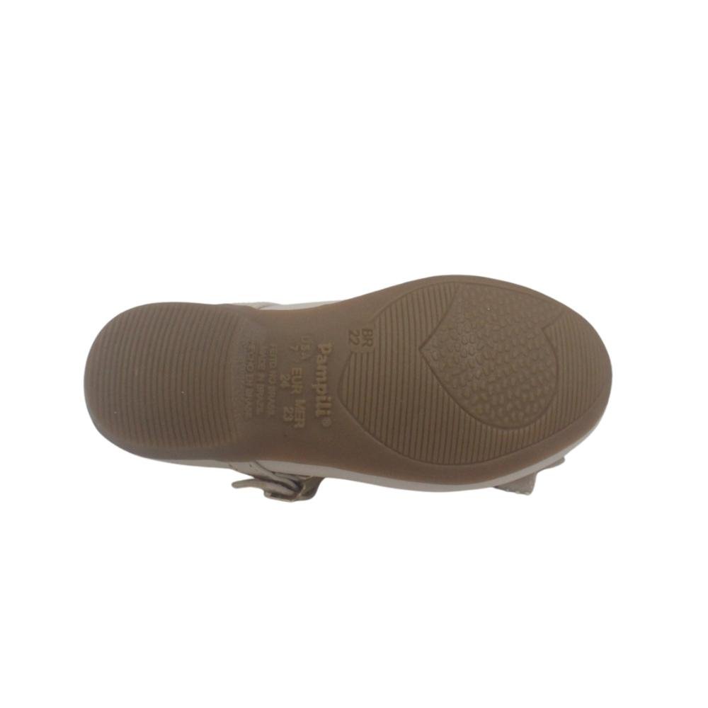 SAPATILHA PAMPILI 188 BAILARINA INFANTIL MENINA 188.565 Bege 4