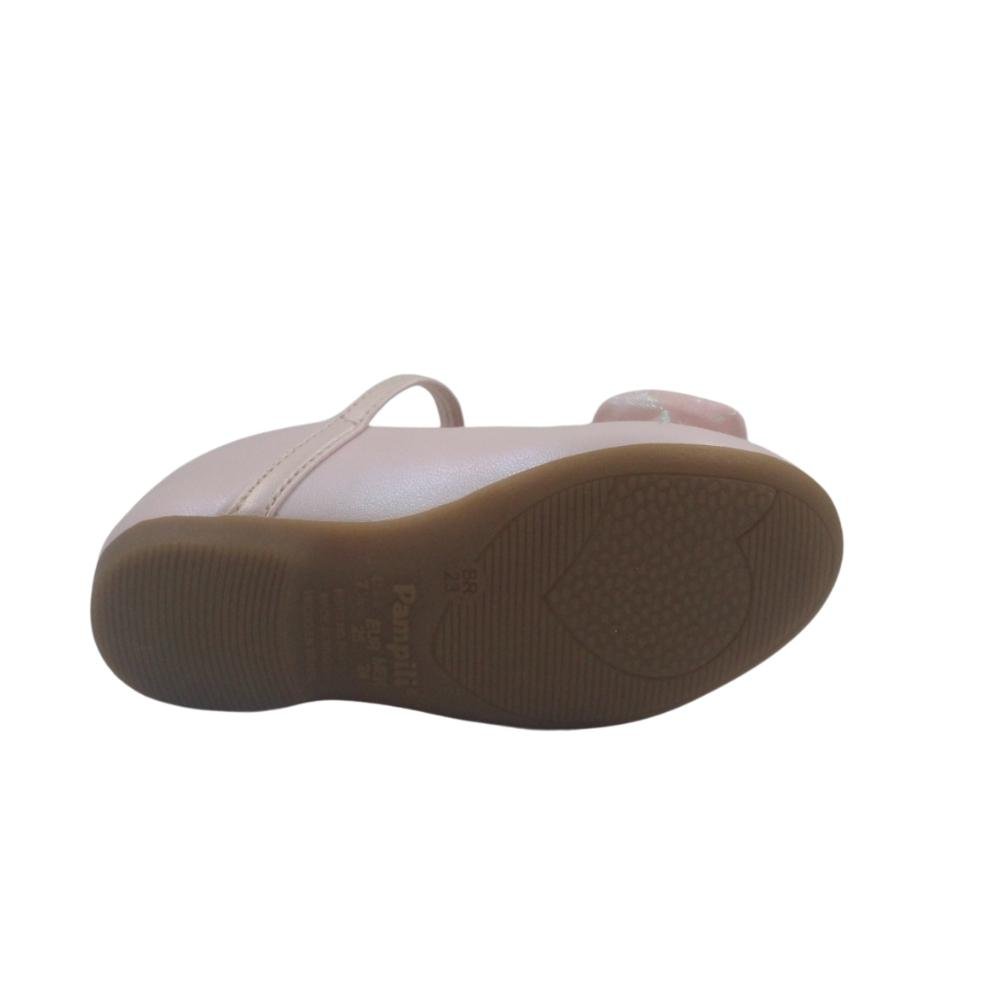 SAPATILHA PAMPILI BAILARINA INFANTIL MENINA 188.587 Bege 5