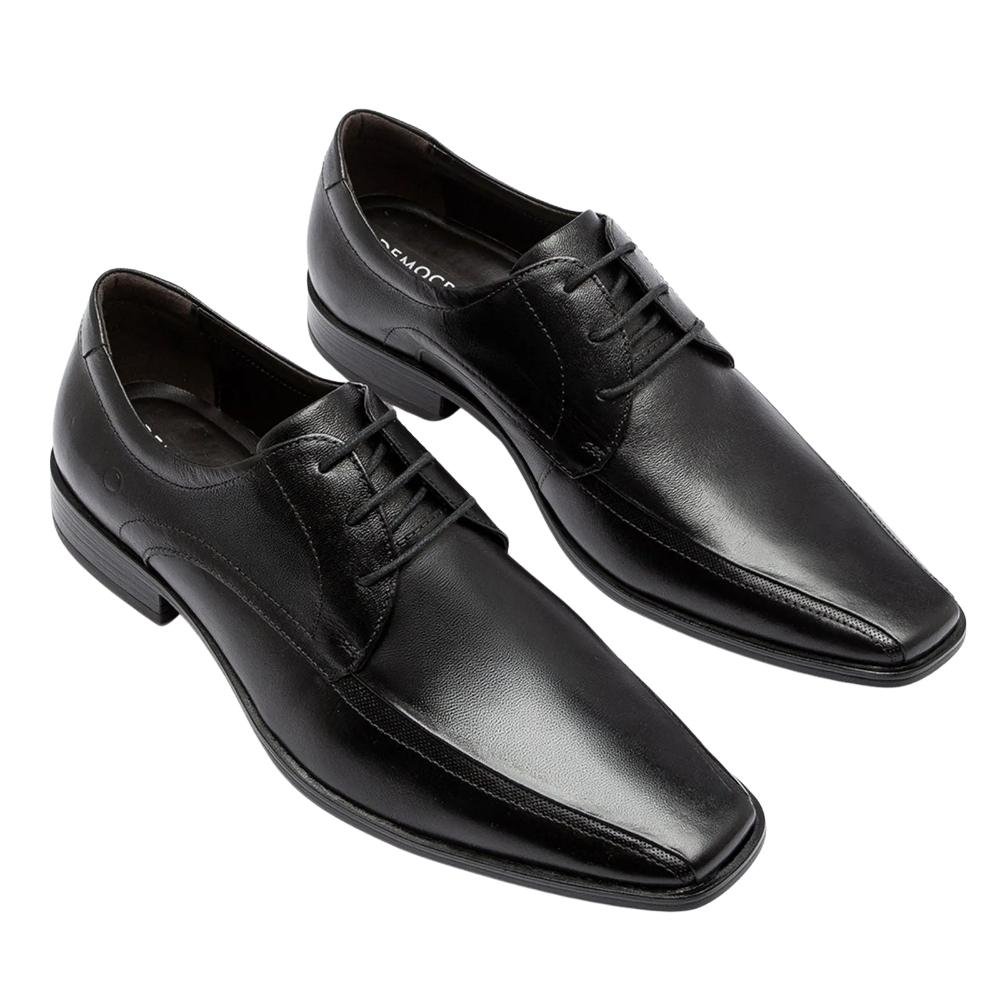 SAPATO SOCIAL DEMOCRATA COURO MASCULINO 646101 Preto 2