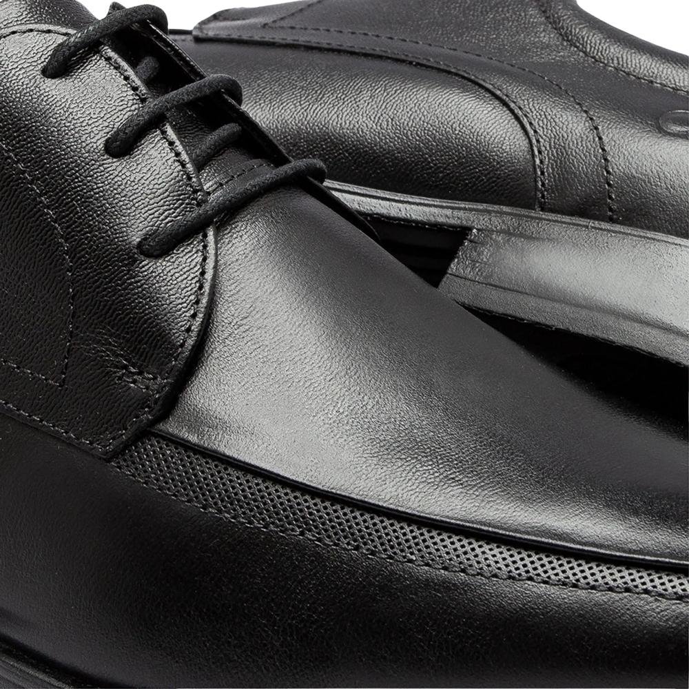 SAPATO SOCIAL DEMOCRATA COURO MASCULINO 646101 Preto 3