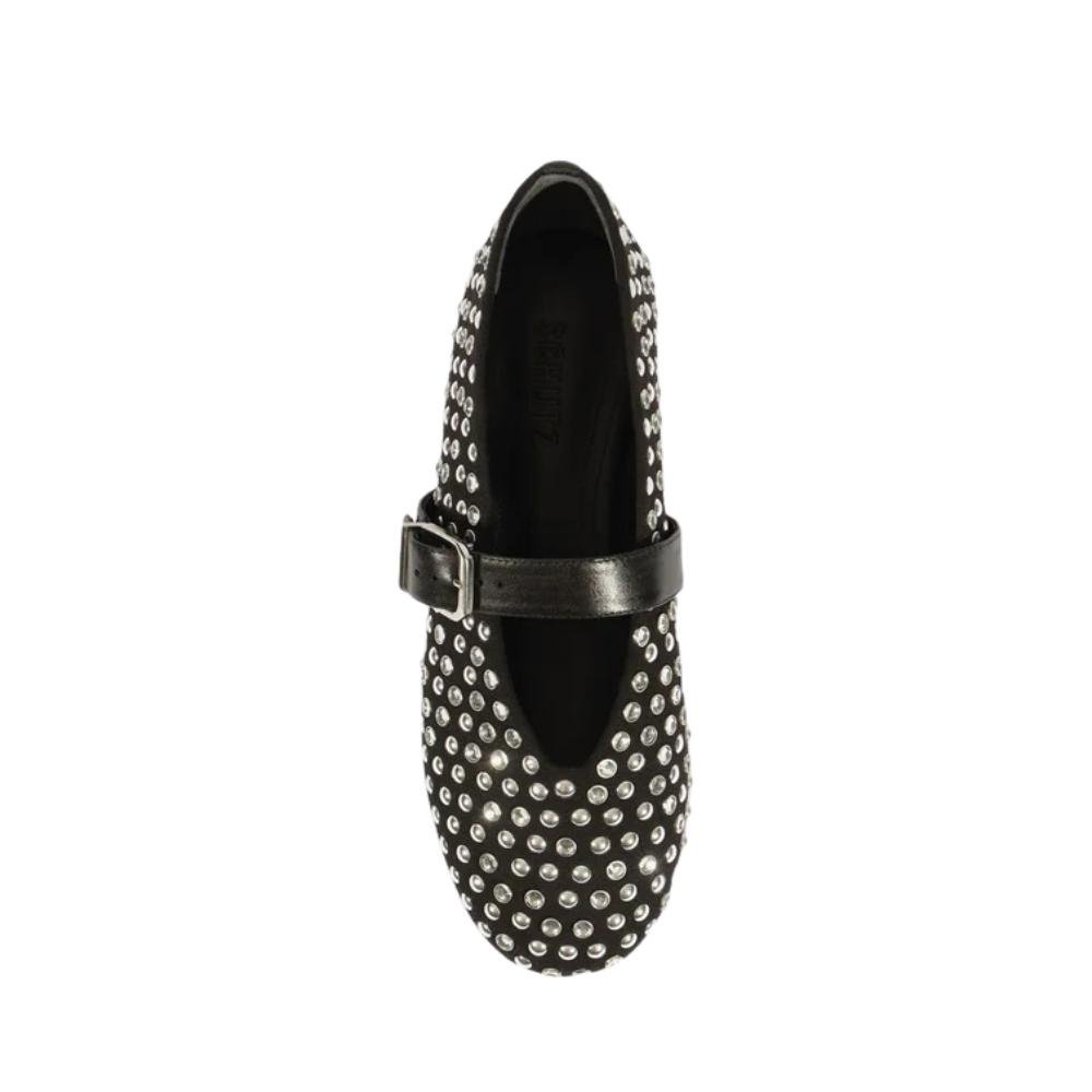 SAPATILHA SCHUTZ CAMURÇA TACHAS FEMININO S219630139 Preto 3