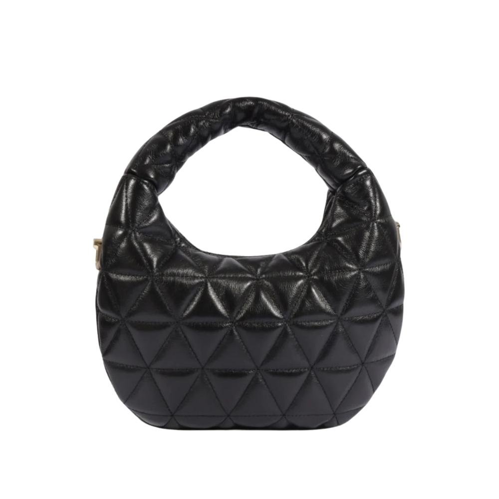 BOLSA COURO SCHUTZ HOBO BAG FEMININA MATELASSÊ S500183438 Preto 2