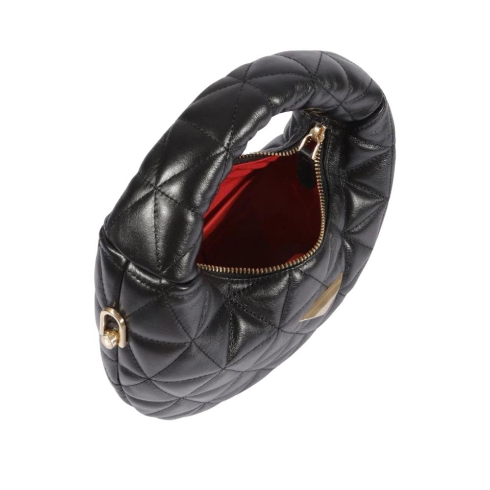 BOLSA COURO SCHUTZ HOBO BAG FEMININA MATELASSÊ S500183438 Preto 3