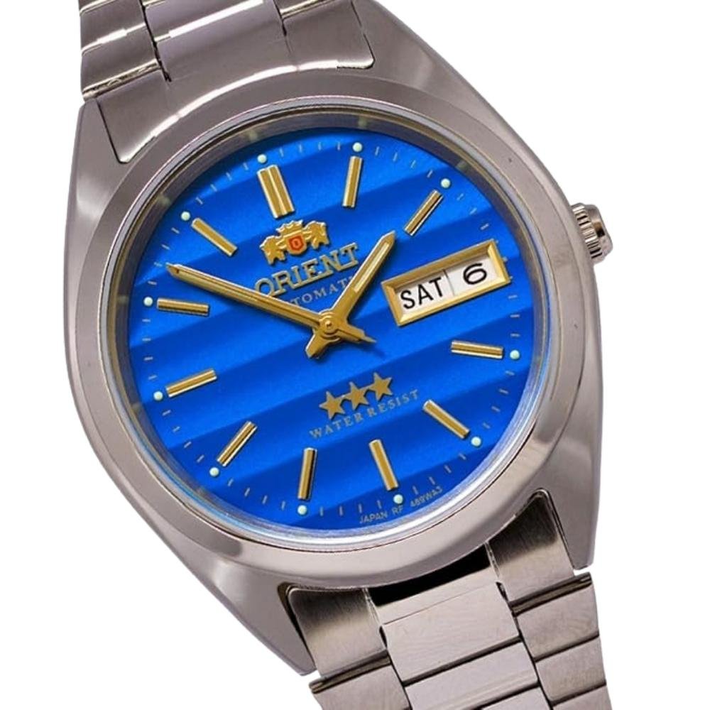 RELÓGIO ORIENT ANALÓGICO AUTOMÁTICO MASCULINO 469WA3NHA1SX Prata 2