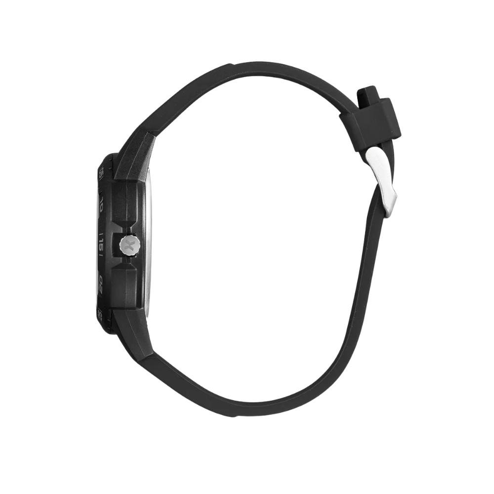 KIT RELÓGIO ANALÓGICO X-WATCH COM MUNHEQUEIRA MASCULINO XMPP0051K0BIP2P Preto 3