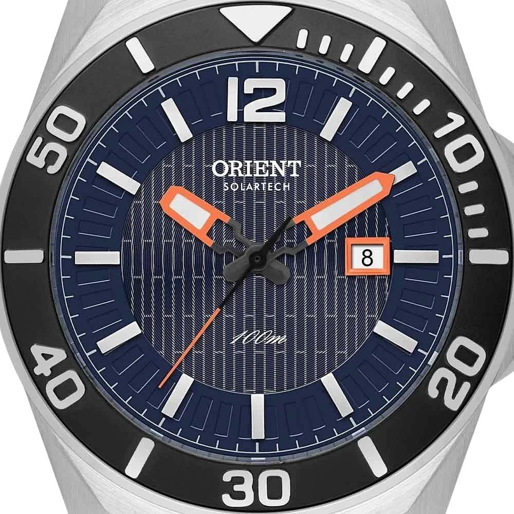 RELÓGIO ORIENT SOLARTECH ANALÓGICO MASCULINO MBSS1500D2SX Prata 2