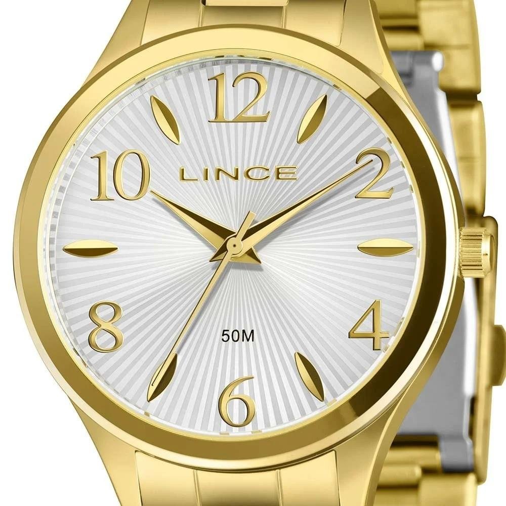 RELÓGIO LINCE ANALÓGICO FEMININO LRG4813L36S2KX Dourado 3