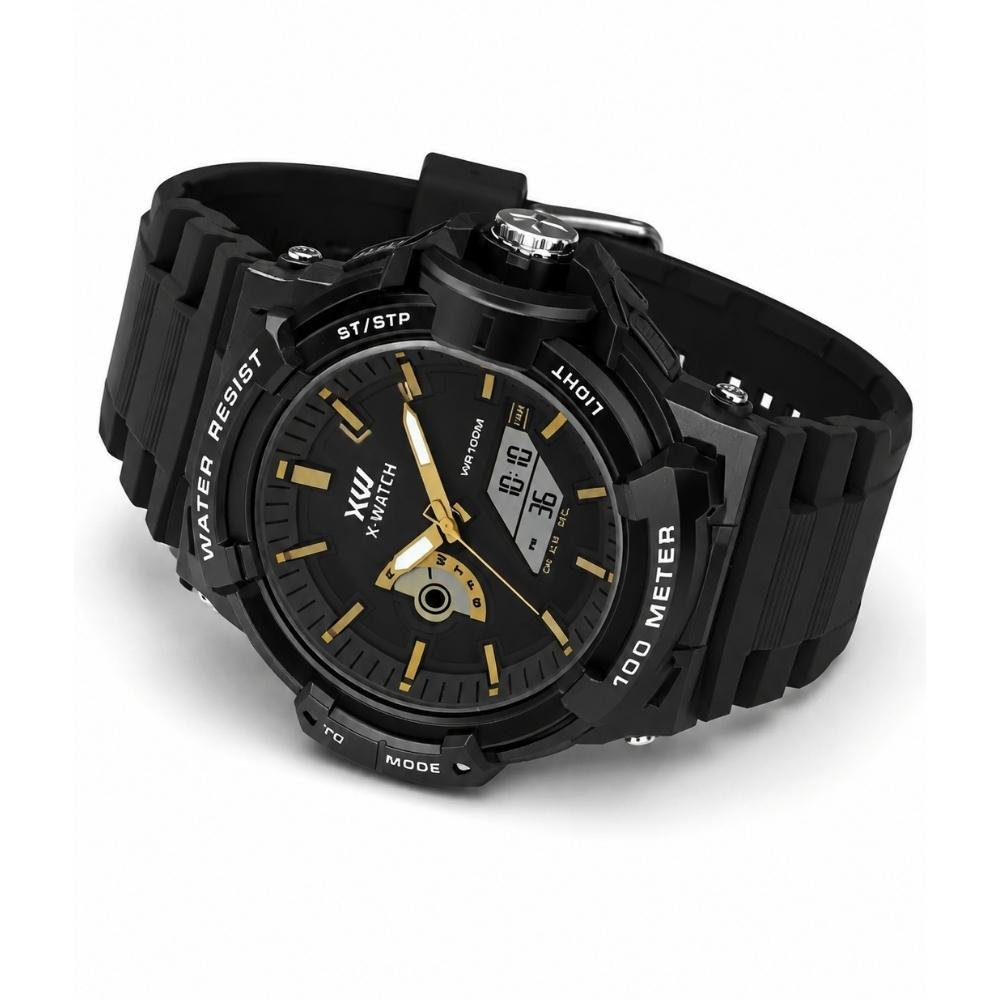 RELOGIO X-WATCH MASCULINO XMPPA341P1PX Preto 2