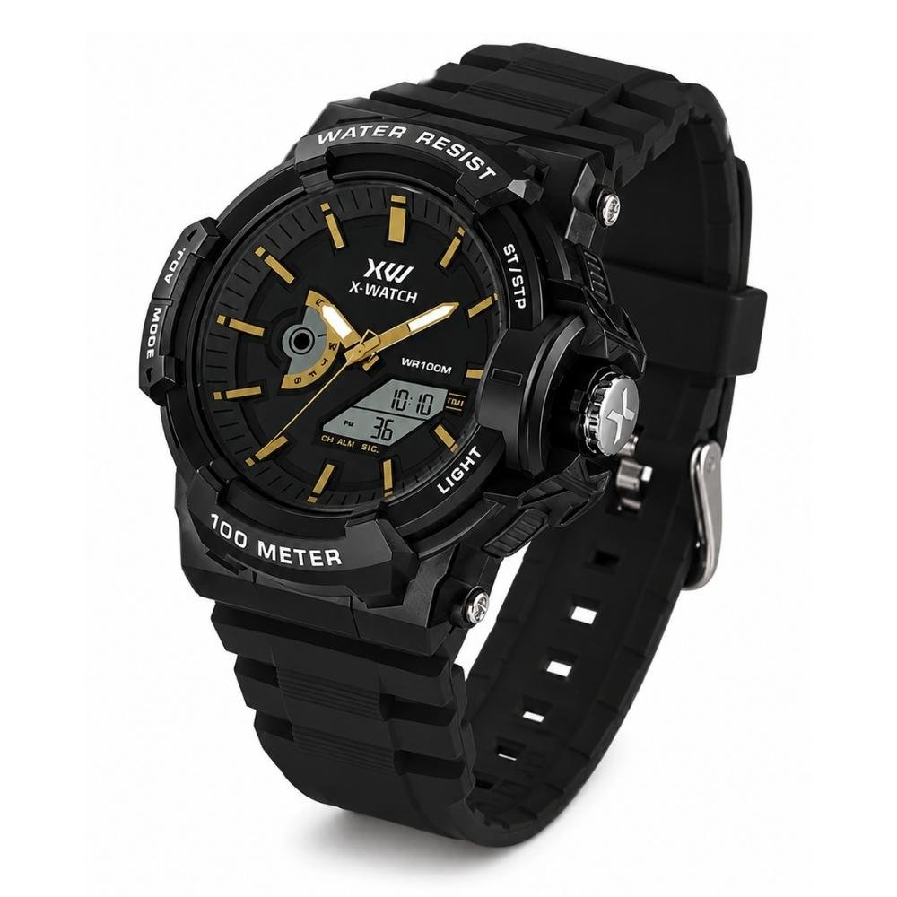 RELOGIO X-WATCH MASCULINO XMPPA341P1PX Preto 3