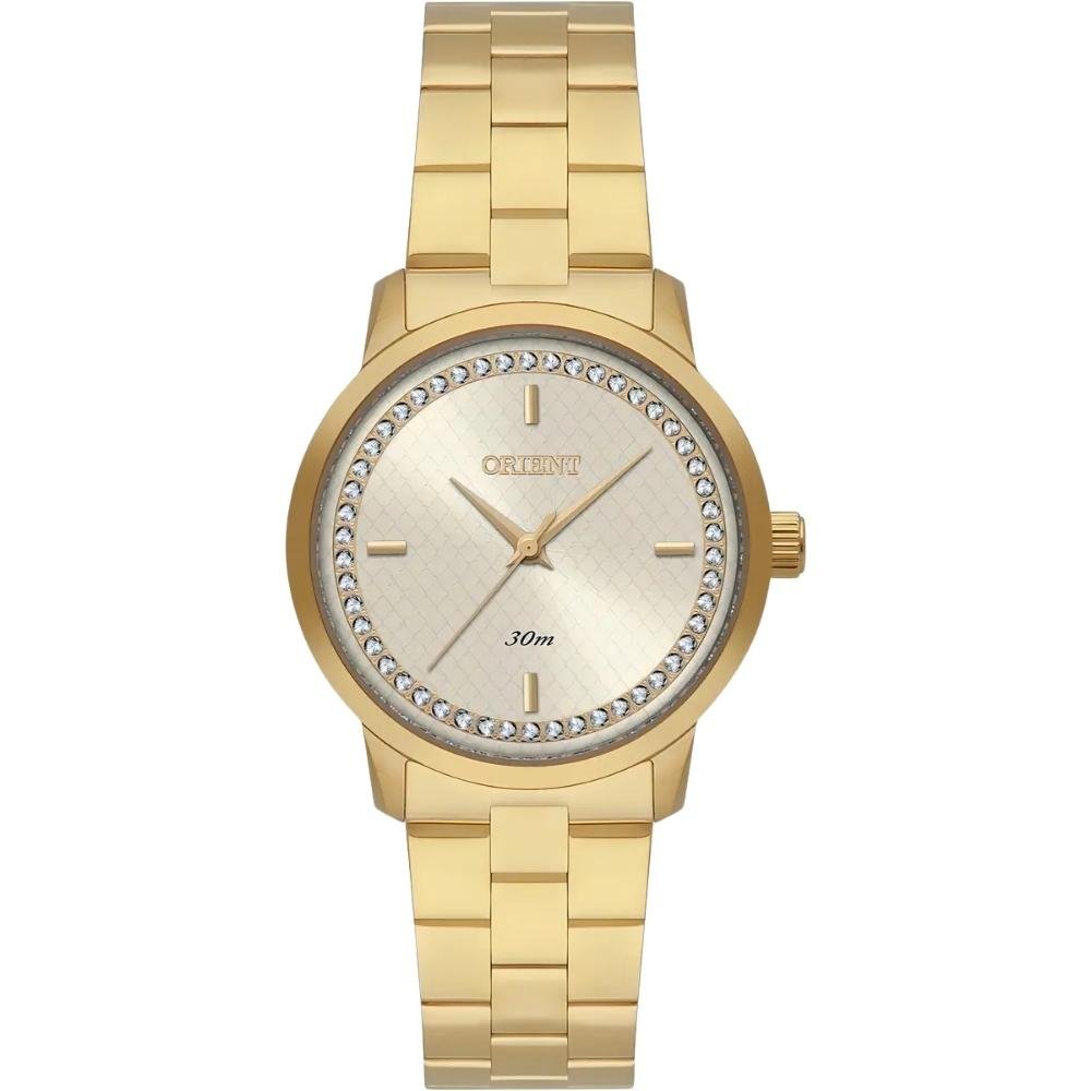 RELÓGIO ORIENT ANALÓGICO ETERNAL FEMININO FGSS0239C1KX Dourado 2