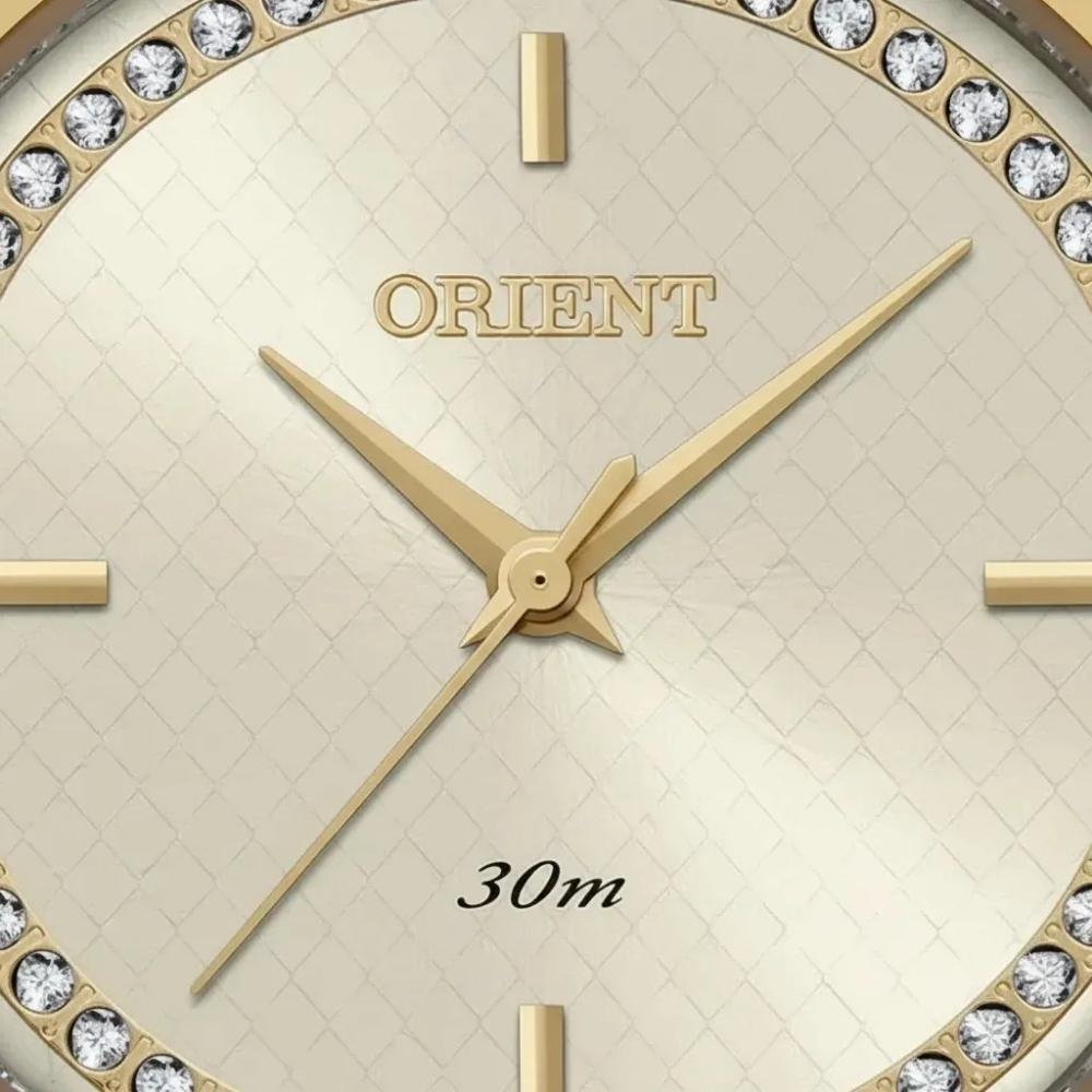 RELÓGIO ORIENT ANALÓGICO ETERNAL FEMININO FGSS0239C1KX Dourado 3