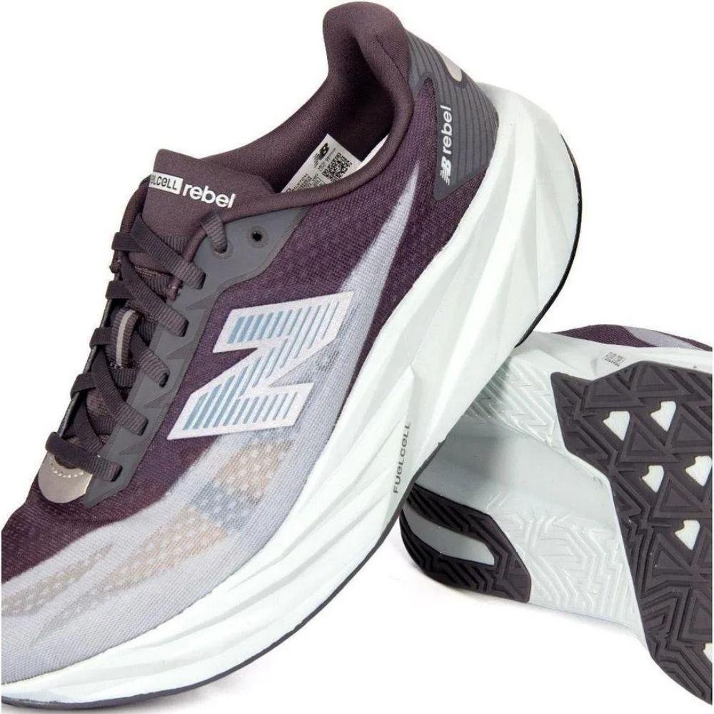 TÊNIS NEW BALANCE FUELCELL REBEL V5 ESPORTIVO MASCUINO MFCX7CH Cinza 4