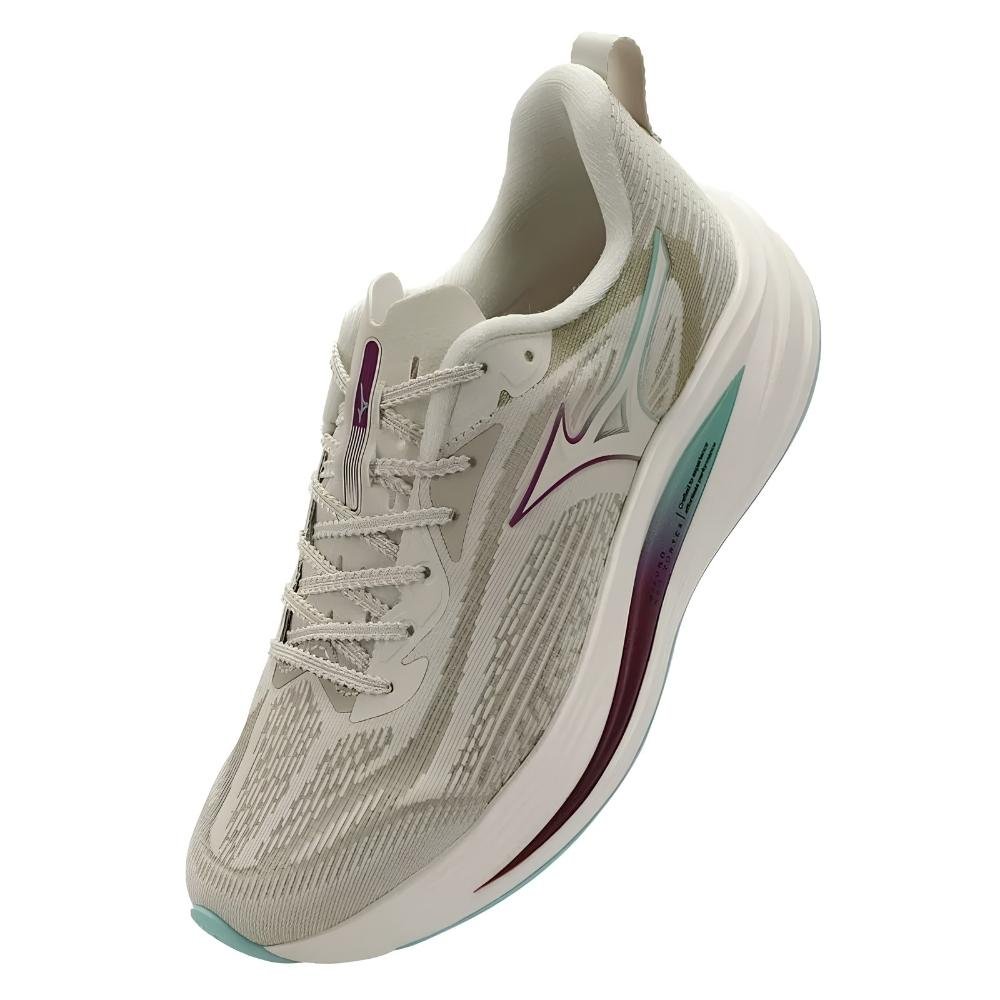 TÊNIS MIZUNO ESPORTIVO FEMININO NEO VORTEX 101141141 Bege 3