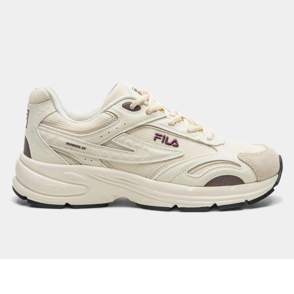 TÊNIS FILA RUNNER 2K FEMININO F02L00399 Bege 2