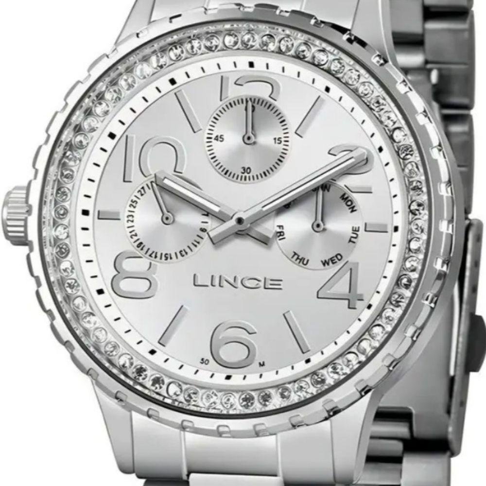RELÓGIO LINCE FEMININO LMGJ086L Prata 3