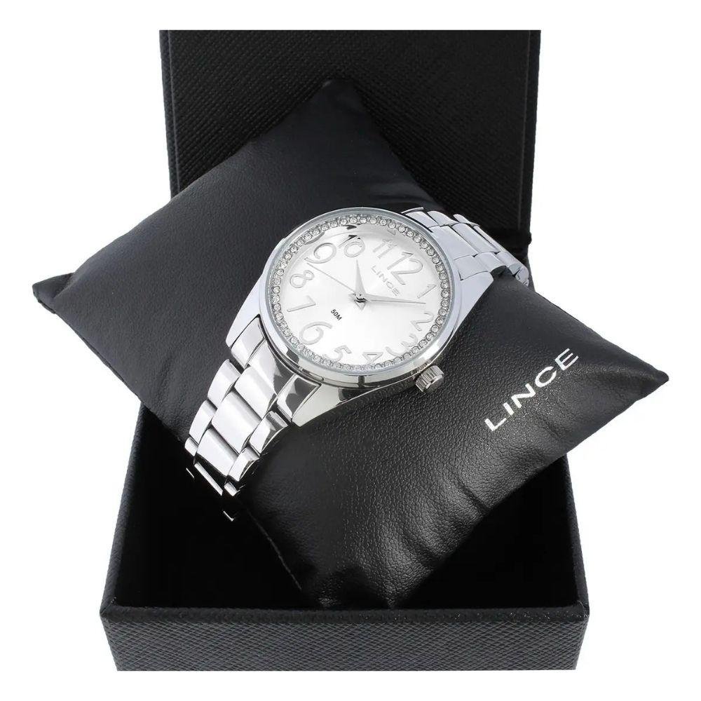 RELÓGIO LINCE FEMININO LMGJ086L Prata 4