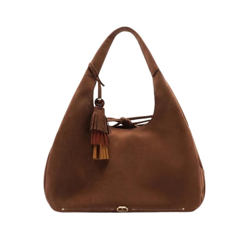 BOLSA ANACAPRI HOBO BAG FEMININO C500162091 Marrom 2
