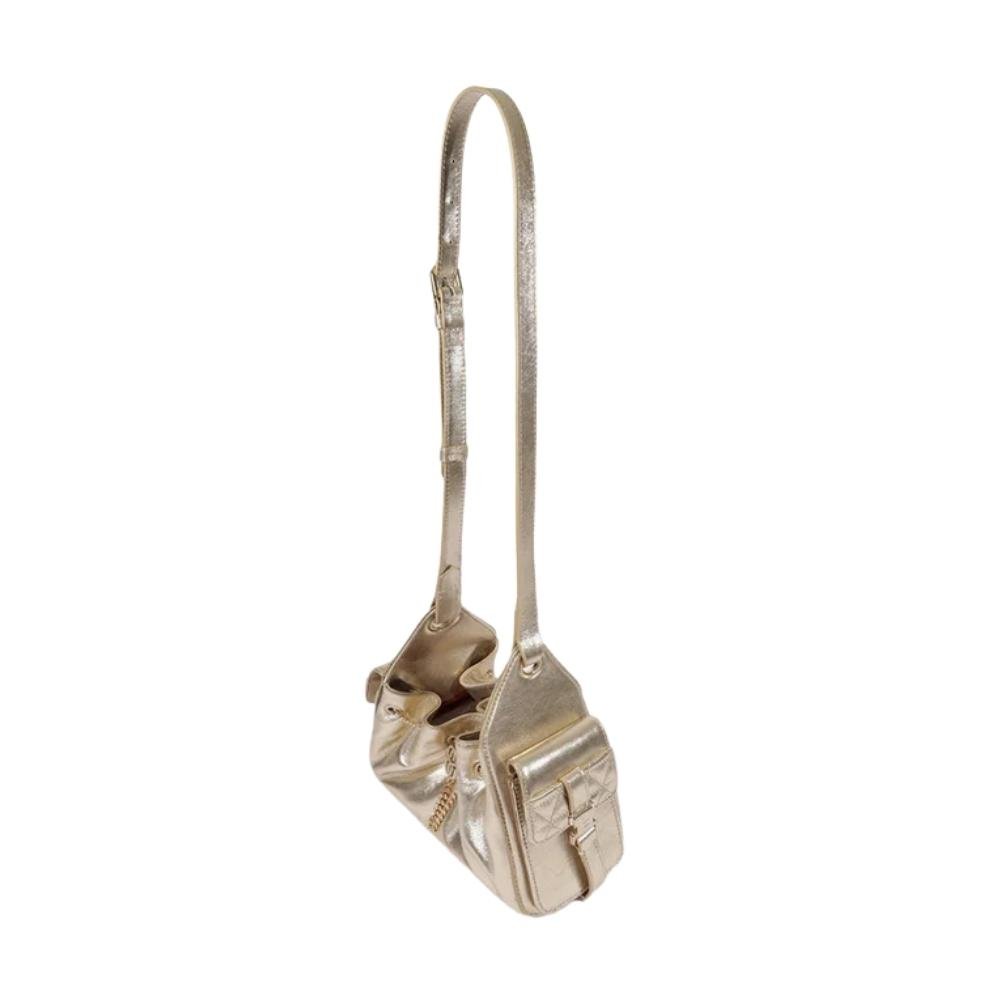 BOLSA SCHUTZ SHOULDER LILIBET COURO FEMININO S500183439/1 Dourado 3