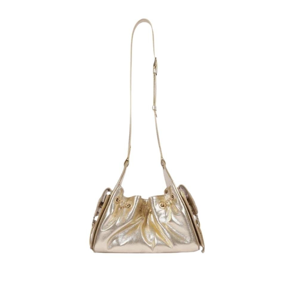 BOLSA SCHUTZ SHOULDER LILIBET COURO FEMININO S500183439/1 Dourado 4