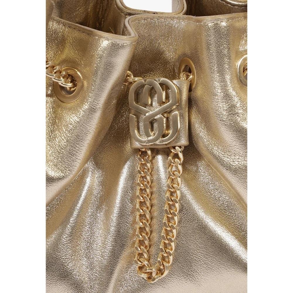 BOLSA SCHUTZ SHOULDER LILIBET COURO FEMININO S500183439/1 Dourado 5
